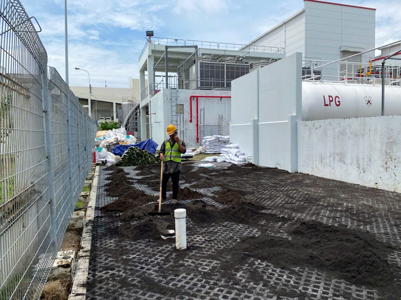 Đất sạch trồng cây