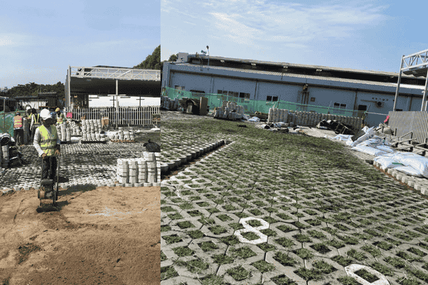 OnGreen Thi Công Trồng Cỏ Gạch Lỗ Cho Bãi Đỗ Xe, Lối Đi – Thi Công Nhanh, Giá Tốt