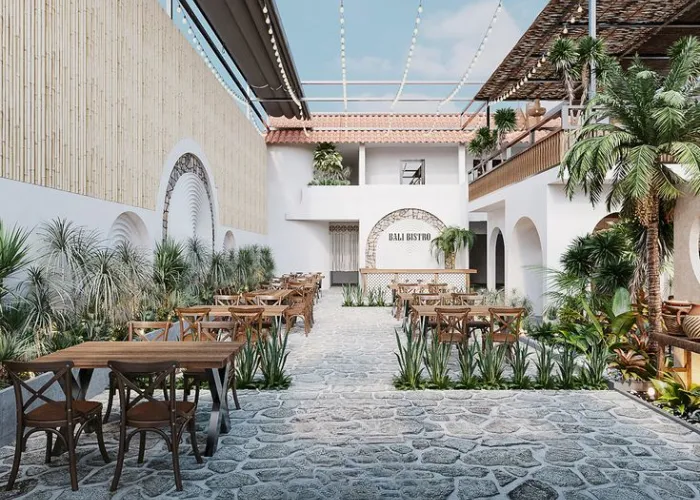 Gợi Ý Cây Trang Trí Cho Quán Cafe Mang Hơi Thở Địa Trung Hải