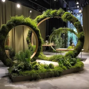 Ra mắt sản phẩm: Trang trí cây theo concept thương hiệu (tropical, rustic, tối giản...)