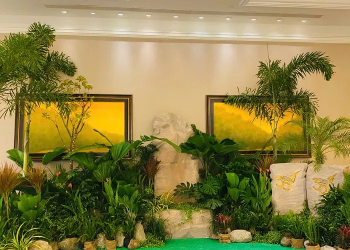 Trang Trí Cây Xanh Sự Kiện Trọn Gói – Giải Pháp Tự Nhiên, Tinh Tế và Tiết Kiệm