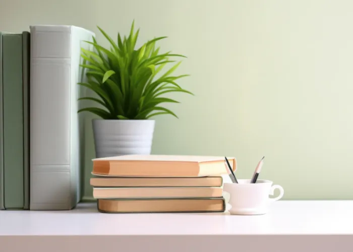 Đặt cây mệnh Mộc ở bàn làm việc để thu hút may mắn