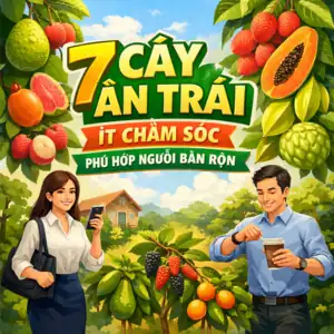 7 Cây Ăn Trái Ít Chăm Sóc, Phù Hợp Người Bận Rộn