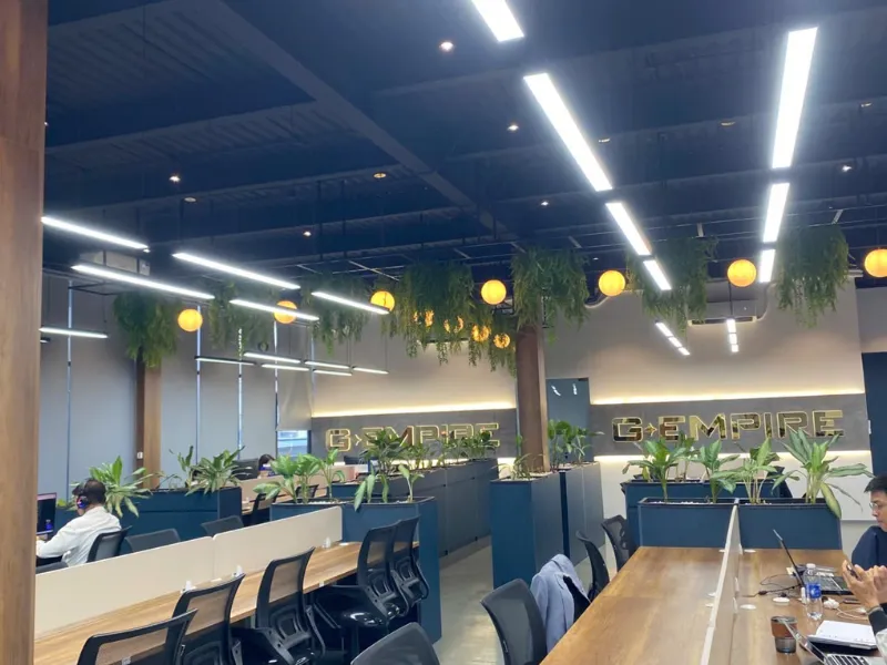 Cải tạo cây xanh văn phòng trụ sở G-EMPRISE chi nhánh Hồ Chí Minh