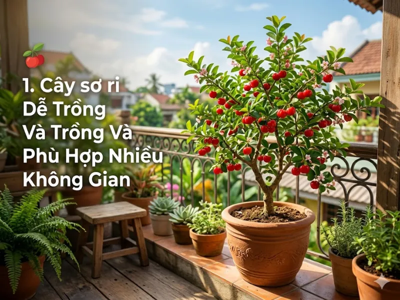 5 Lý Do Nên Trồng Cây Sơ Ri Tại Nhà 1 5 Lý Do Nên Trồng Cây Sơ Ri Tại Nhà