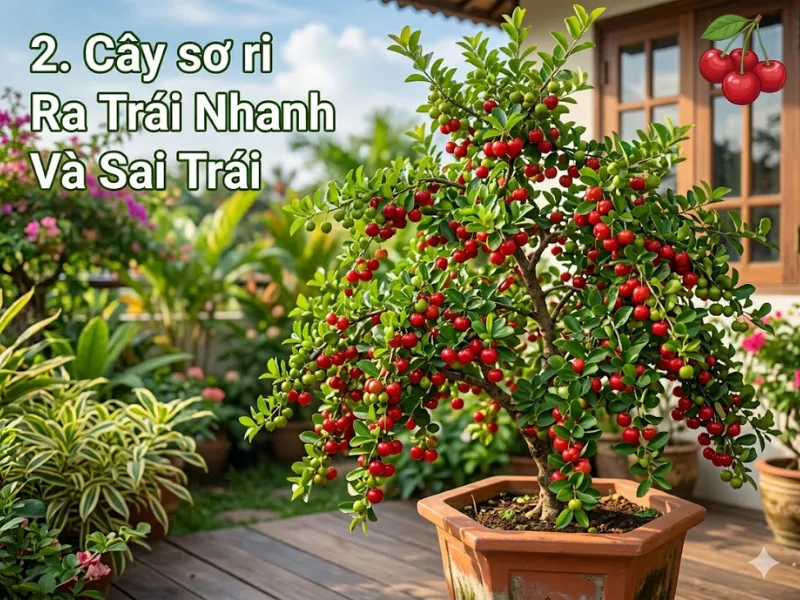 5 Lý Do Nên Trồng Cây Sơ Ri Tại Nhà 2 5 Lý Do Nên Trồng Cây Sơ Ri Tại Nhà