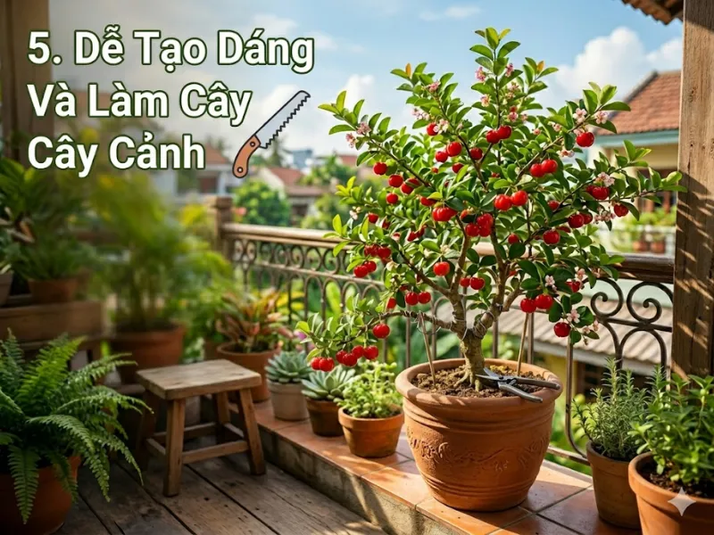 5 Lý Do Nên Trồng Cây Sơ Ri Tại Nhà 4 5 Lý Do Nên Trồng Cây Sơ Ri Tại Nhà