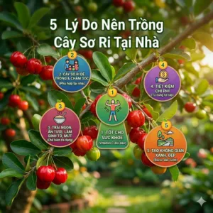 5 Lý Do Nên Trồng Cây Sơ Ri Tại Nhà