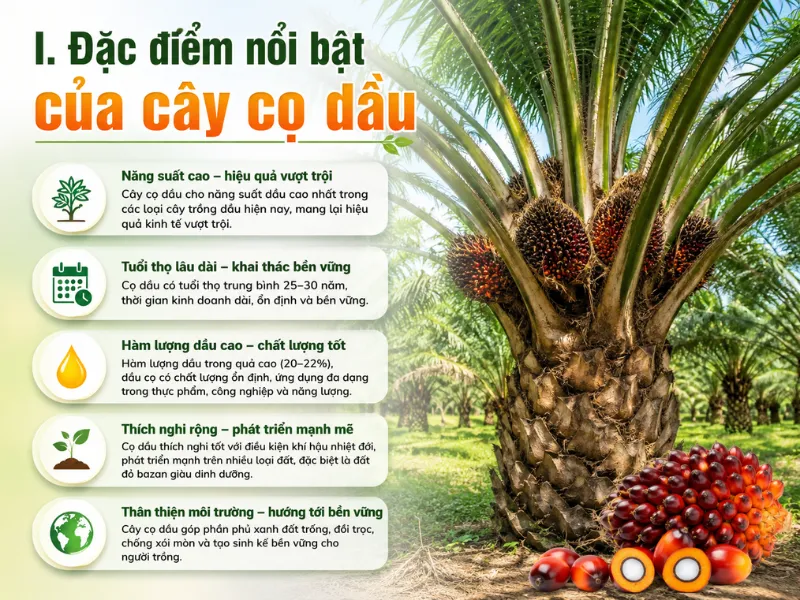 Cây Cọ Dầu – Đặc Điểm, Ứng Dụng Và Cách Chăm Sóc