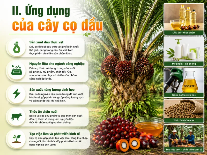 Cây Cọ Dầu – Đặc Điểm, Ứng Dụng Và Cách Chăm Sóc