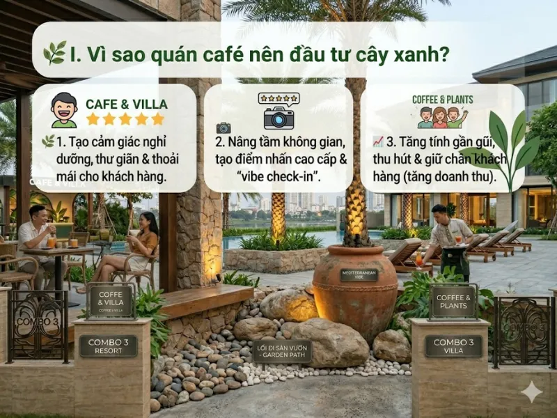 Dịch Vụ Cây Xanh Quán Café Khu Vực Thủ Đức
