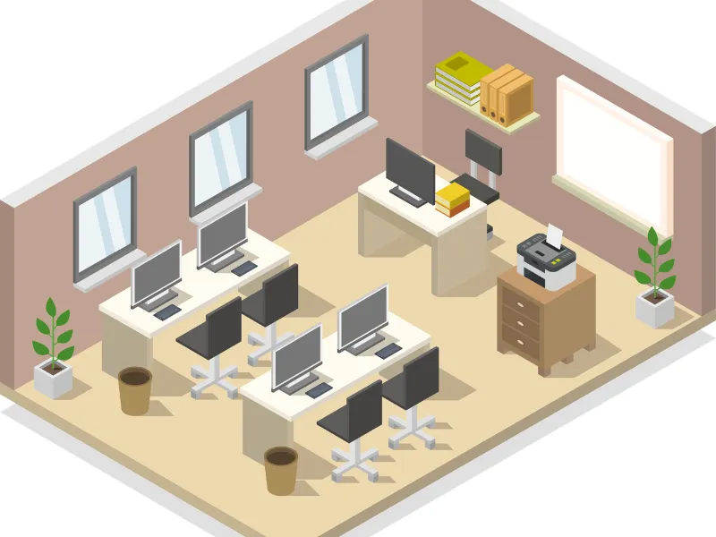 Setup Cây Xanh Văn Phòng Theo Layout – Giải Pháp Không Gian Xanh Hiệu Quả Cho Doanh Nghiệp