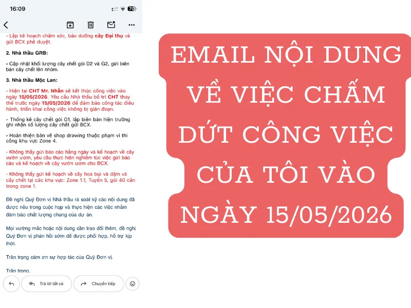 PHẢN ÁNH: CÔNG TY CỔ PHẦN CẢNH QUAN MỘC LAN CHẬM THANH TOÁN TIỀN LƯƠNG VÀ CHI PHÍ CÔNG TRƯỜNG?
